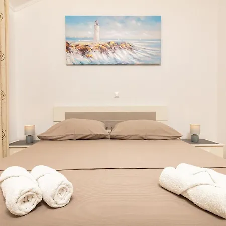 Helle Mit Moderner Einrichtung In Angenehmen Farben Mit Balkon Und Meerblick Διαμέρισμα Štikovica
